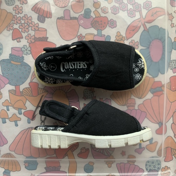 Black Kids Sandals